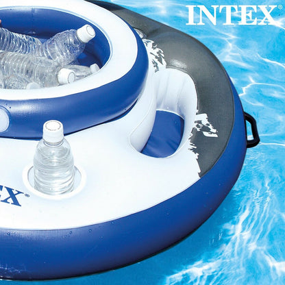 Frigider Gonflabil Plutitor Intex Mega Chill 89 x 35 x 89 cm (6 Unități) - Jucarii si jocuri, În aer liber și sport