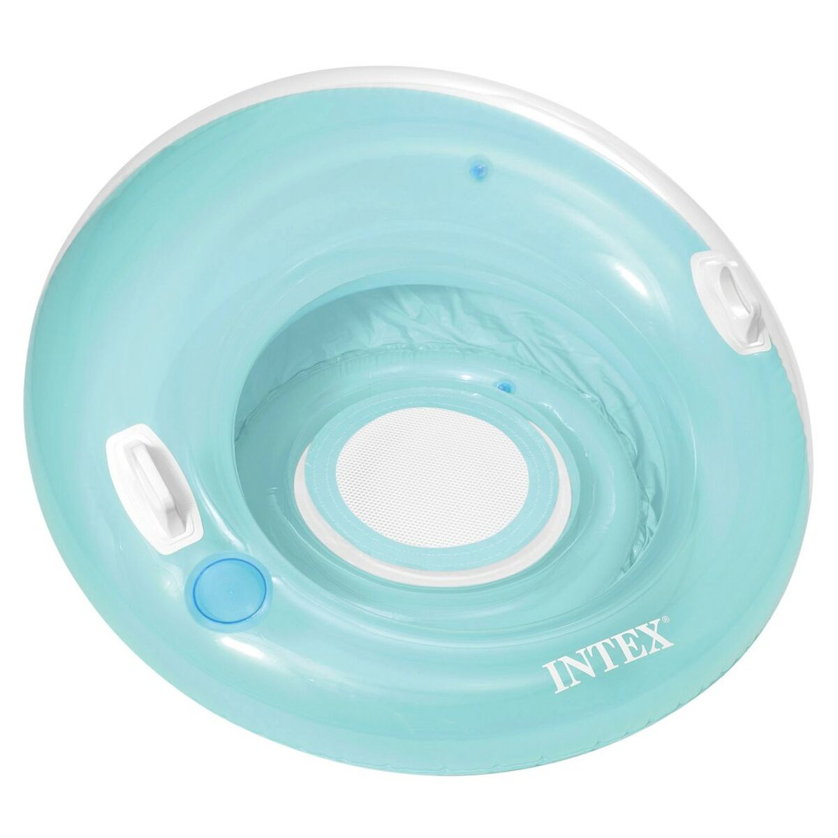 Scaun gonflabil pentru piscină Intex Rotund Ø 119 cm 119 x 119 cm (6 Unități) - Jucarii si jocuri, În aer liber și sport