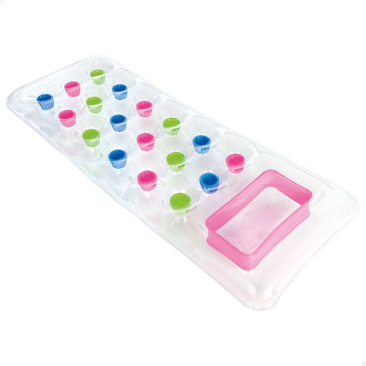 Saltea gonflabilă Intex Transparent 18 Ochelari 188 x 17 x 71 cm - Jucarii si jocuri, În aer liber și sport
