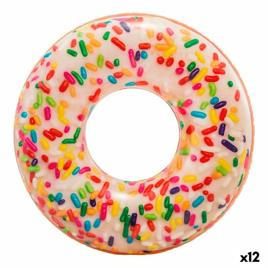 Roată gonflabilă Intex Donut Alb 114 x 25 x 114 cm (12 Unități) - Jucarii si jocuri, În aer liber și sport