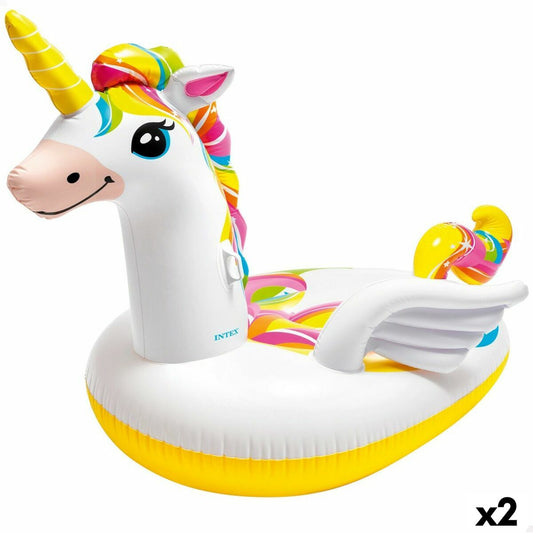 Insulă gonflabilă Intex Unicorn 163 x 251 x 145 cm (2 Unități) - Jucarii si jocuri, În aer liber și sport