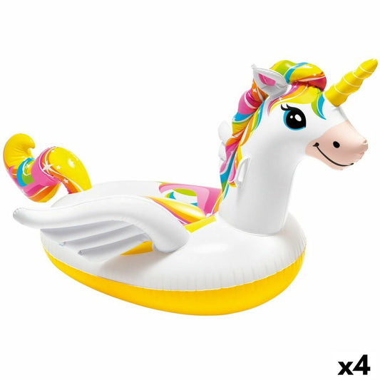 Saltea Gonflabilă Unicorn Intex 201 x 97 x 140 cm (4 Unități) - Jucarii si jocuri, În aer liber și sport