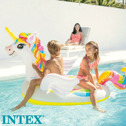 Saltea Gonflabilă Unicorn Intex 201 x 97 x 140 cm (4 Unități) - Jucarii si jocuri, În aer liber și sport