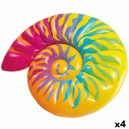 Saltea gonflabilă Intex Scoică 15,7 x 25 x 12,7 cm (4 Unități) - Jucarii si jocuri, În aer liber și sport