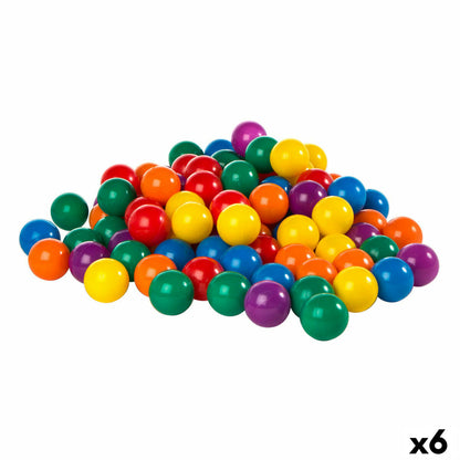 Mingi Intex FUN BALLZ 100 Piese 6,5 x 6,5 x 6,5 cm (6 Unități) - Jucarii si jocuri, În aer liber și sport