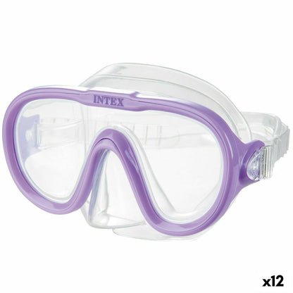 Ochelari de Snorkel Intex Sea Scan Mov - Sport și în aer liber, Sporturi acvatice