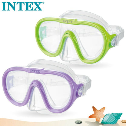 Ochelari de Snorkel Intex Sea Scan Mov - Sport și în aer liber, Sporturi acvatice