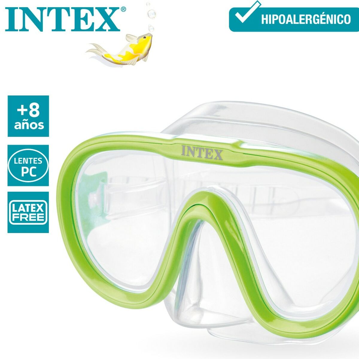 Ochelari de Snorkel Intex Sea Scan Mov - Sport și în aer liber, Sporturi acvatice