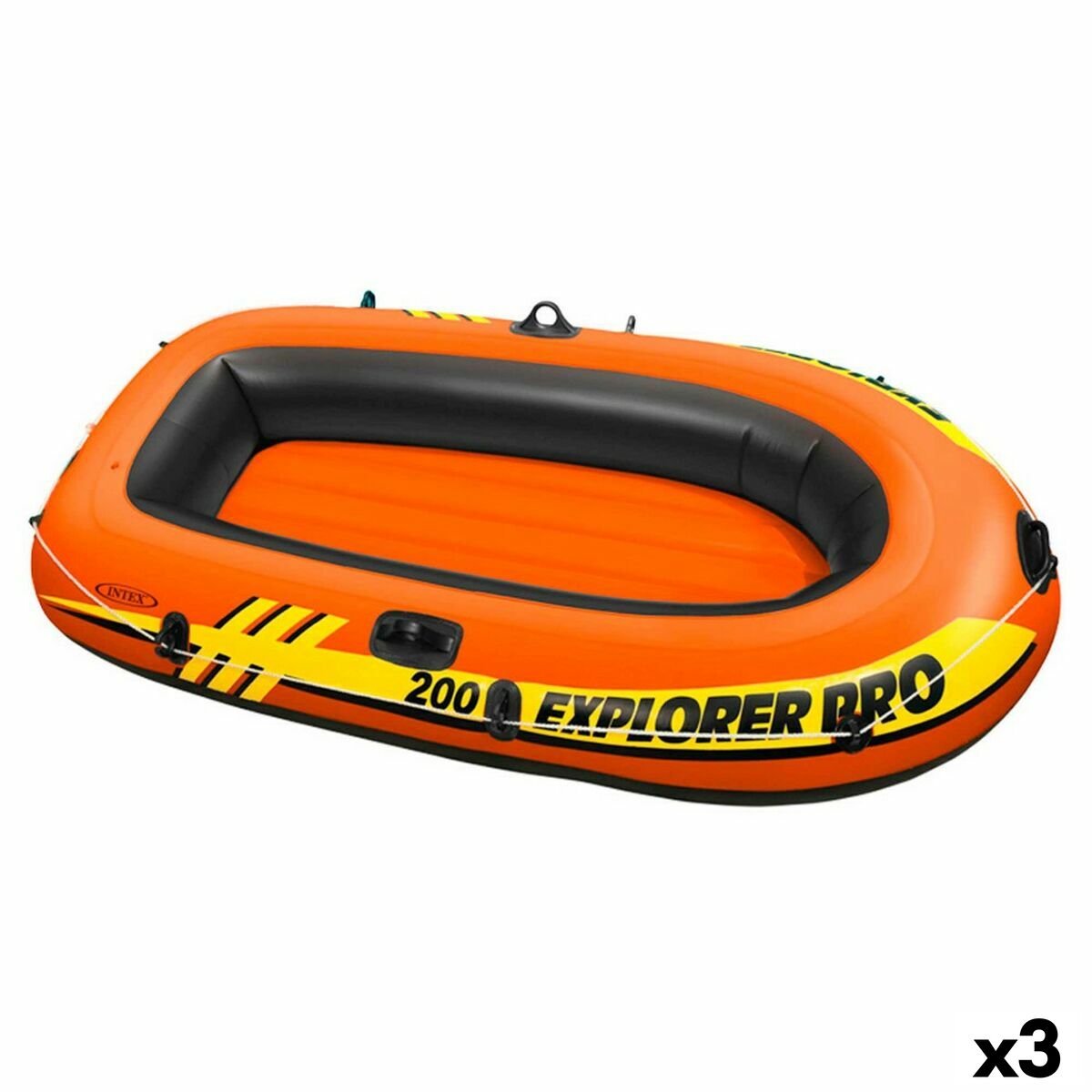 Barcă Gonflabilă Intex Explorer Pro 200 3 Unități 196 x 33 x 102 cm - Sport și în aer liber, Sporturi acvatice