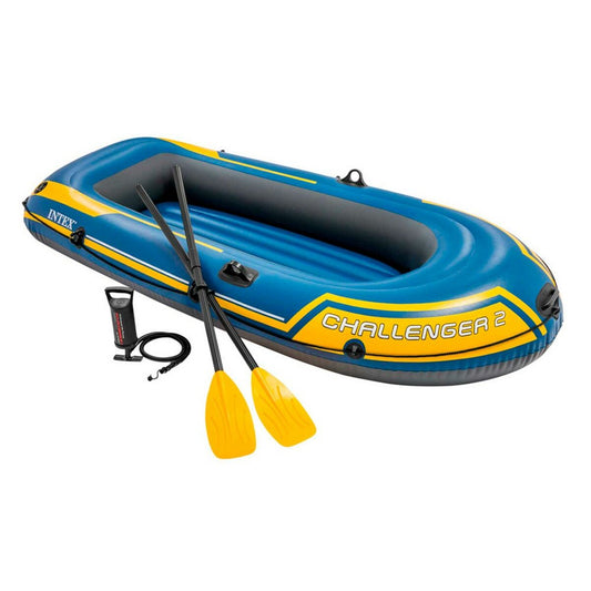 Barcă Gonflabilă Intex Challenger 2 2 Unități 236 x 41 x 114 cm - Sport și în aer liber, Sporturi acvatice