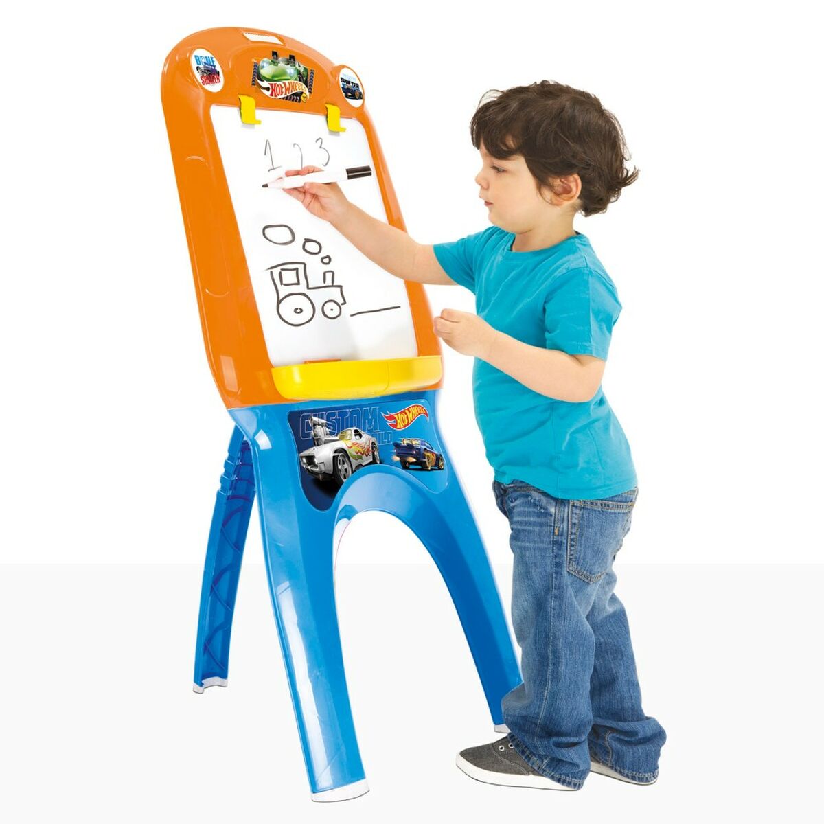 Tablă albă Hot Wheels 3 Unități 57,5 x 105 x 43 cm - Jucarii si jocuri, Activități creative
