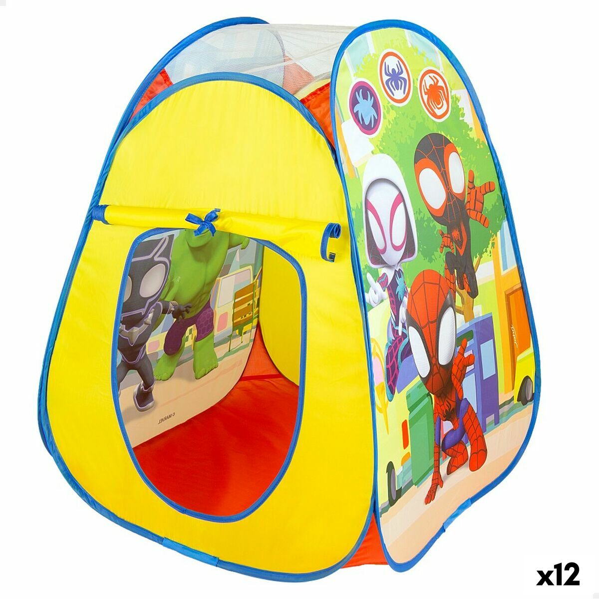 Cort Spidey Pop Up 75 x 90 x 75 cm 12 Unități - Jucarii si jocuri, Jocuri și accesorii