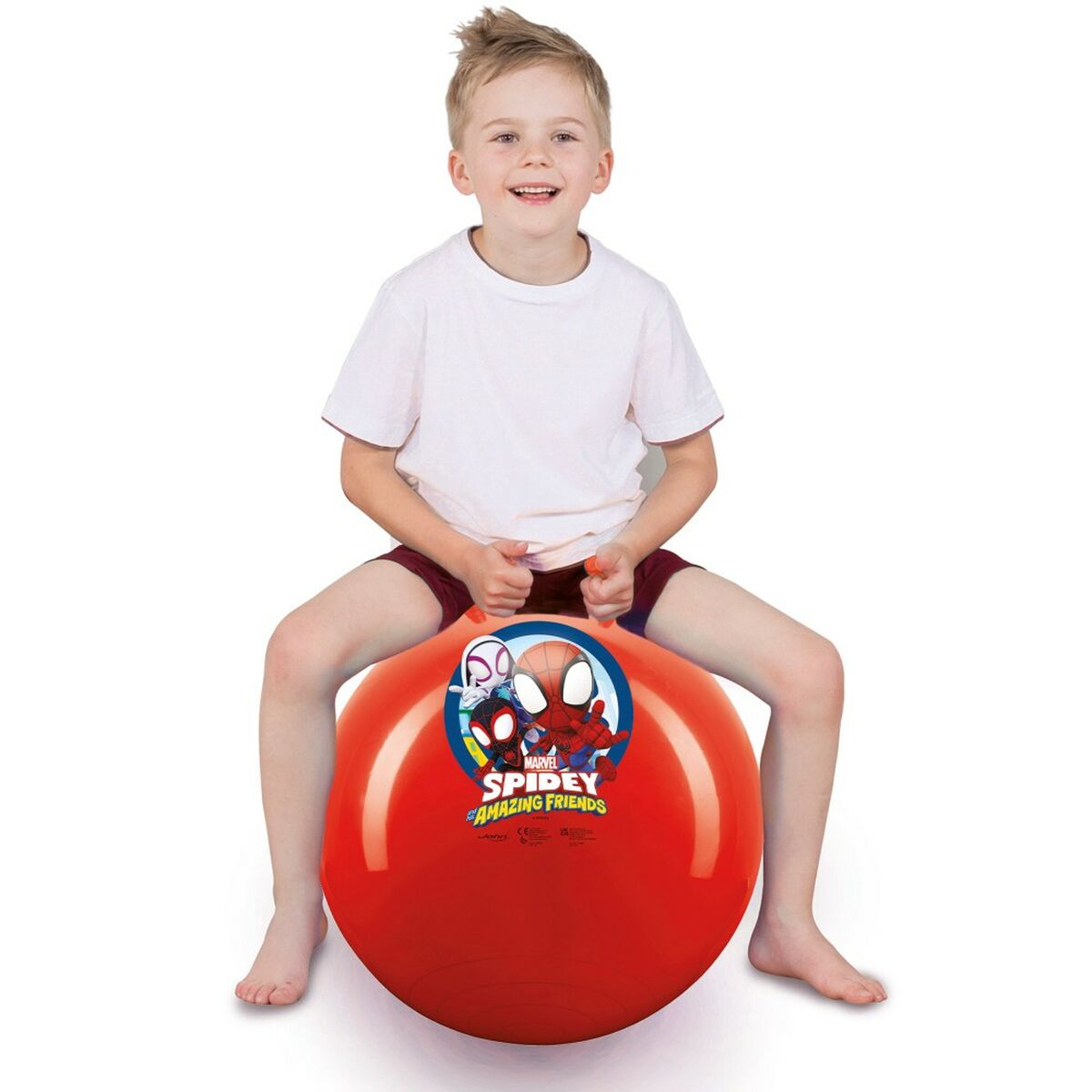 Mingea de sărituri Spidey Ø 45 cm Roșu (10 Unități) - Sport și în aer liber, Sporturi recreative