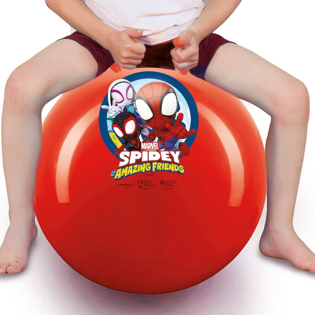 Mingea de sărituri Spidey Ø 45 cm Roșu (10 Unități) - Sport și în aer liber, Sporturi recreative