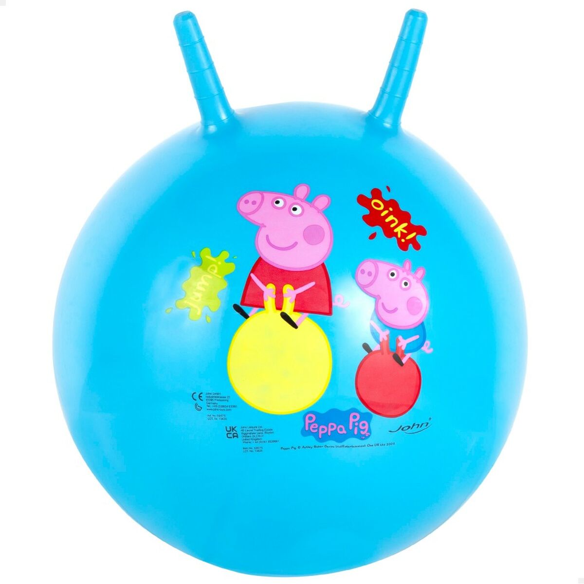 Mingea de sărituri Peppa Pig Ø 45 cm Albastru (10 Unități) - Sport și în aer liber, Sporturi recreative