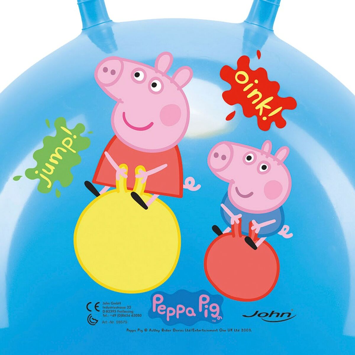 Mingea de sărituri Peppa Pig Ø 45 cm Albastru (10 Unități) - Sport și în aer liber, Sporturi recreative