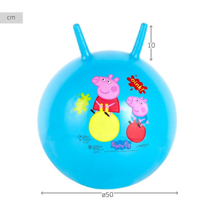 Mingea de sărituri Peppa Pig Ø 45 cm Albastru (10 Unități) - Sport și în aer liber, Sporturi recreative