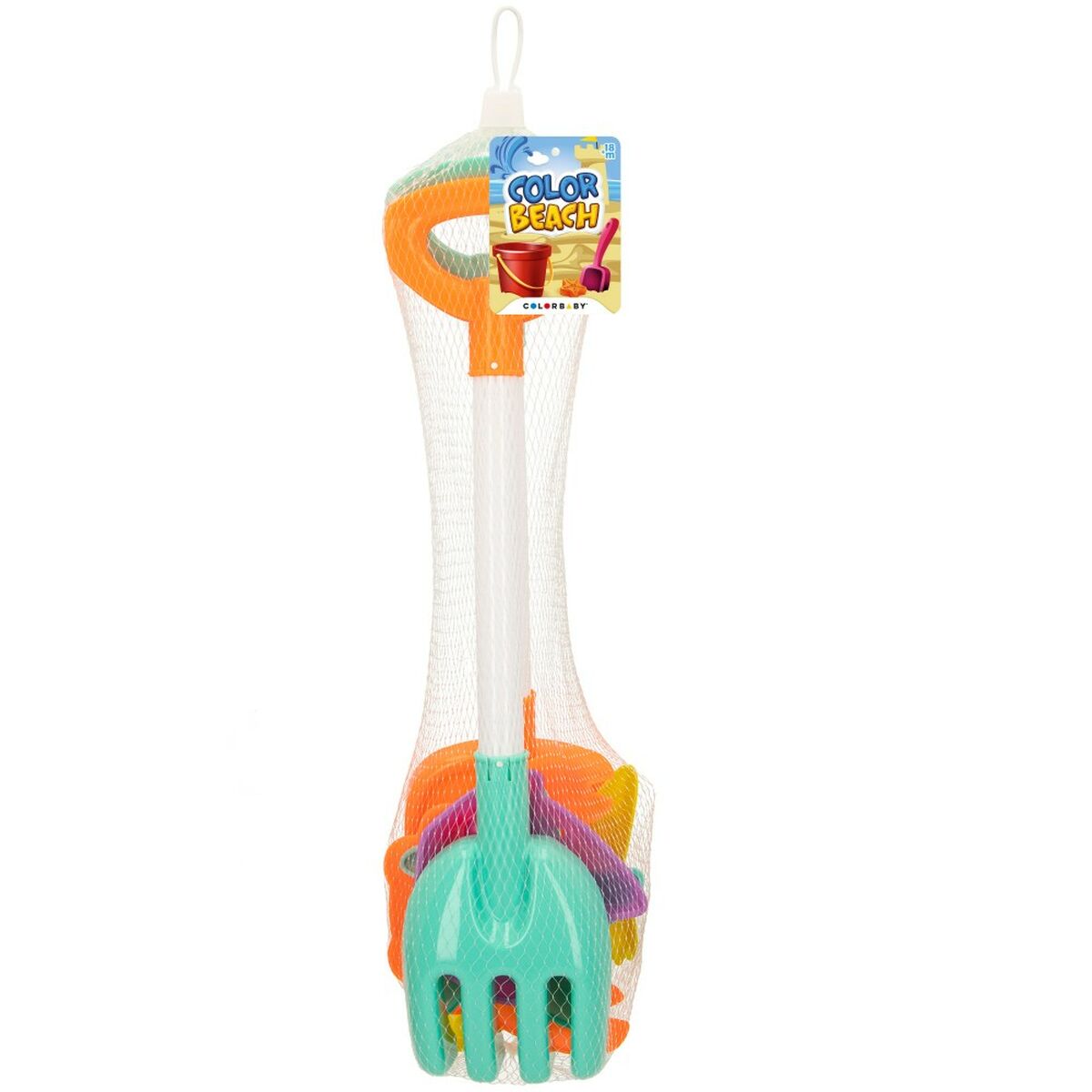 Set de jucării de plajă Colorbaby 39 cm (24 Unități) - Jucarii si jocuri, În aer liber și sport
