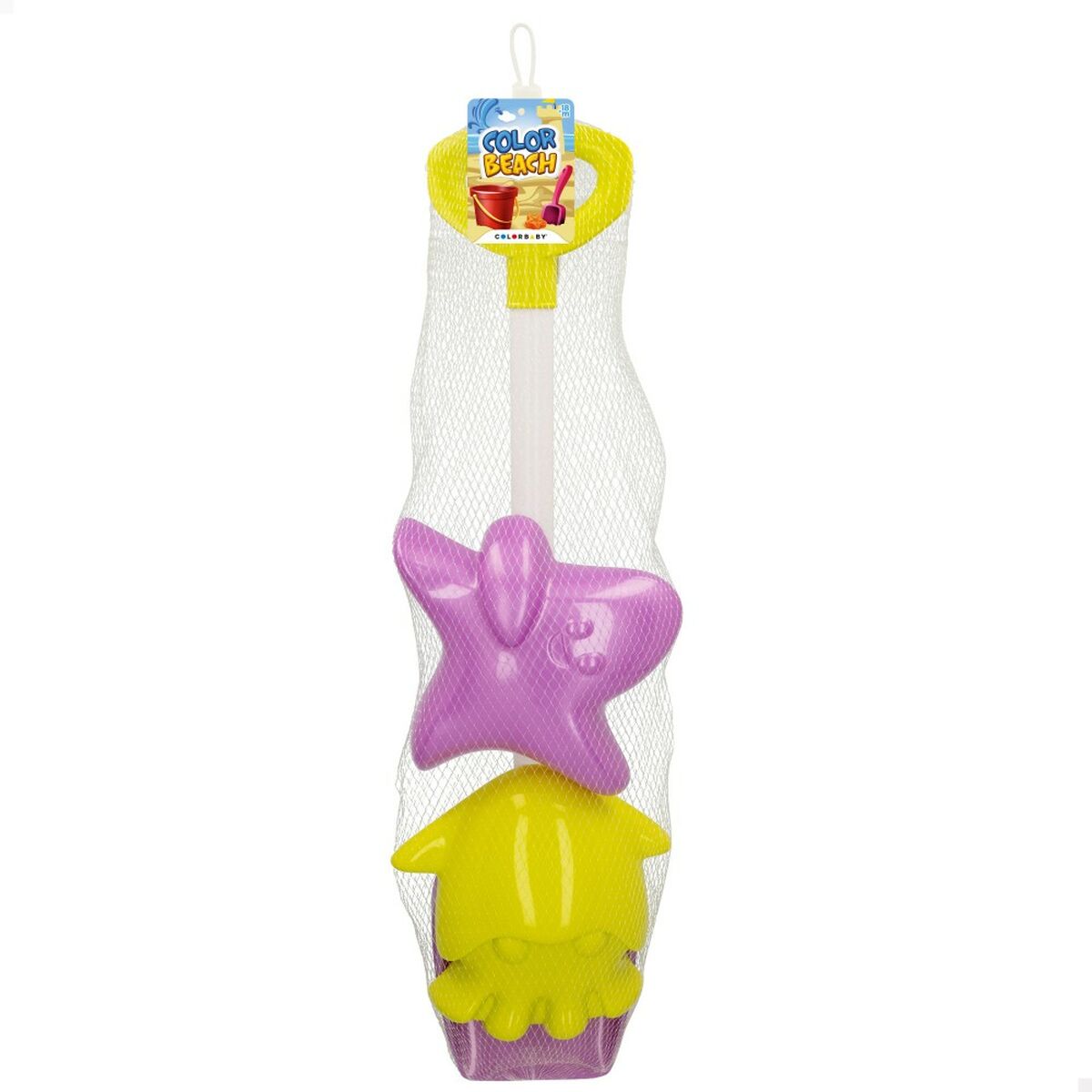 Set de jucării de plajă Colorbaby 3 Piese 58 cm (12 Unități) - Jucarii si jocuri, În aer liber și sport