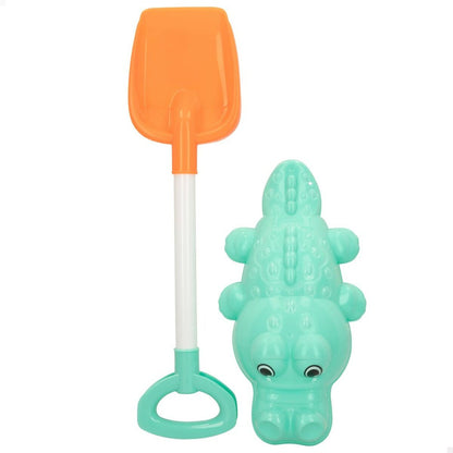 Set de jucării de plajă Colorbaby 2 Piese Crocodil Lopată polipropilenă (24 Unități) - Jucarii si jocuri, În aer liber și sport