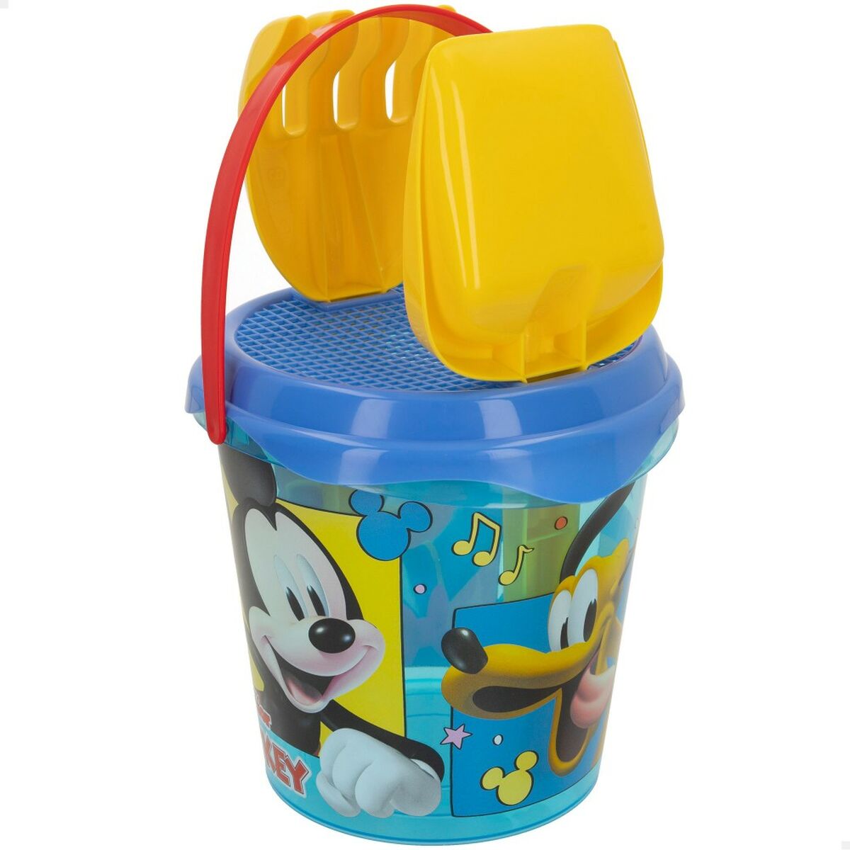 Set de jucării de plajă Mickey Mouse Ø 18 cm (16 Unități) - Jucarii si jocuri, În aer liber și sport