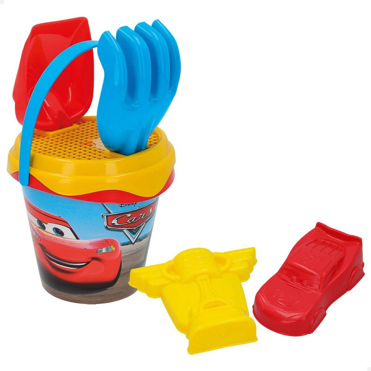 Set de jucării de plajă Cars Ø 14 cm (24 Unități) - Jucarii si jocuri, În aer liber și sport