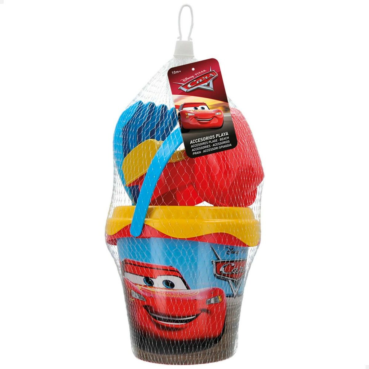 Set de jucării de plajă Cars Ø 14 cm (24 Unități) - Jucarii si jocuri, În aer liber și sport
