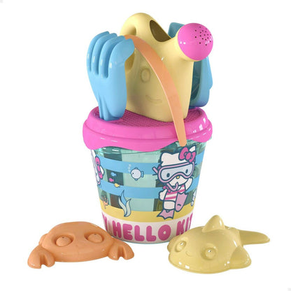 Set de jucării de plajă Hello Kitty Ø 18 cm (16 Unități) - Jucarii si jocuri, În aer liber și sport