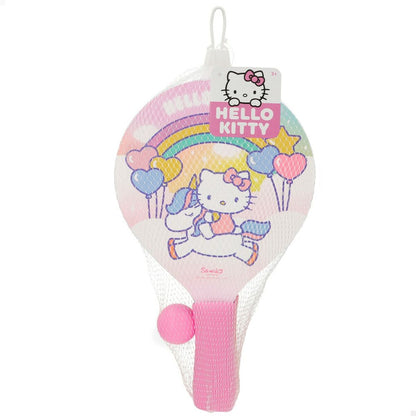 Palete de Plajă cu Minge Hello Kitty Lemn (12 Unități) - Jucarii si jocuri, În aer liber și sport