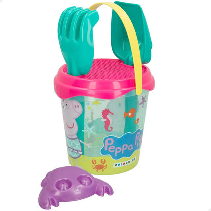 Set de jucării de plajă Peppa Pig Ø 18 cm (16 Unități) - Jucarii si jocuri, În aer liber și sport