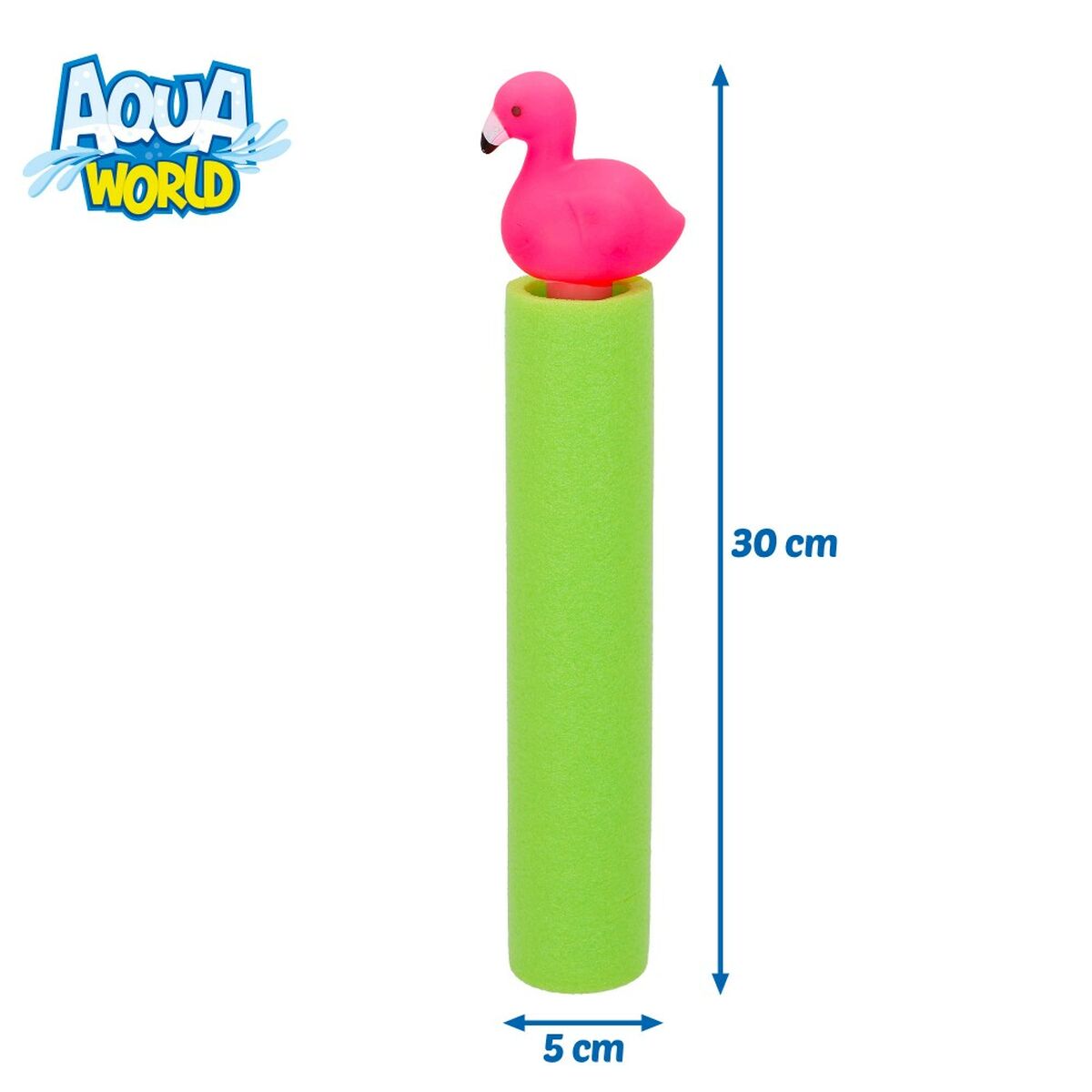 Pistol de apă Colorbaby Flamingo roz 80 ml 30 x 5 x 5 cm (24 Unități) - Jucarii si jocuri, În aer liber și sport