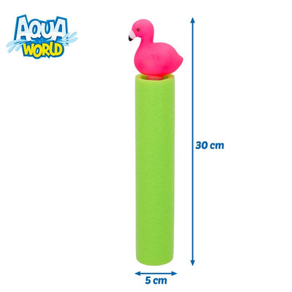Pistol de apă Colorbaby Flamingo roz 80 ml 30 x 5 x 5 cm (24 Unități) - Jucarii si jocuri, În aer liber și sport