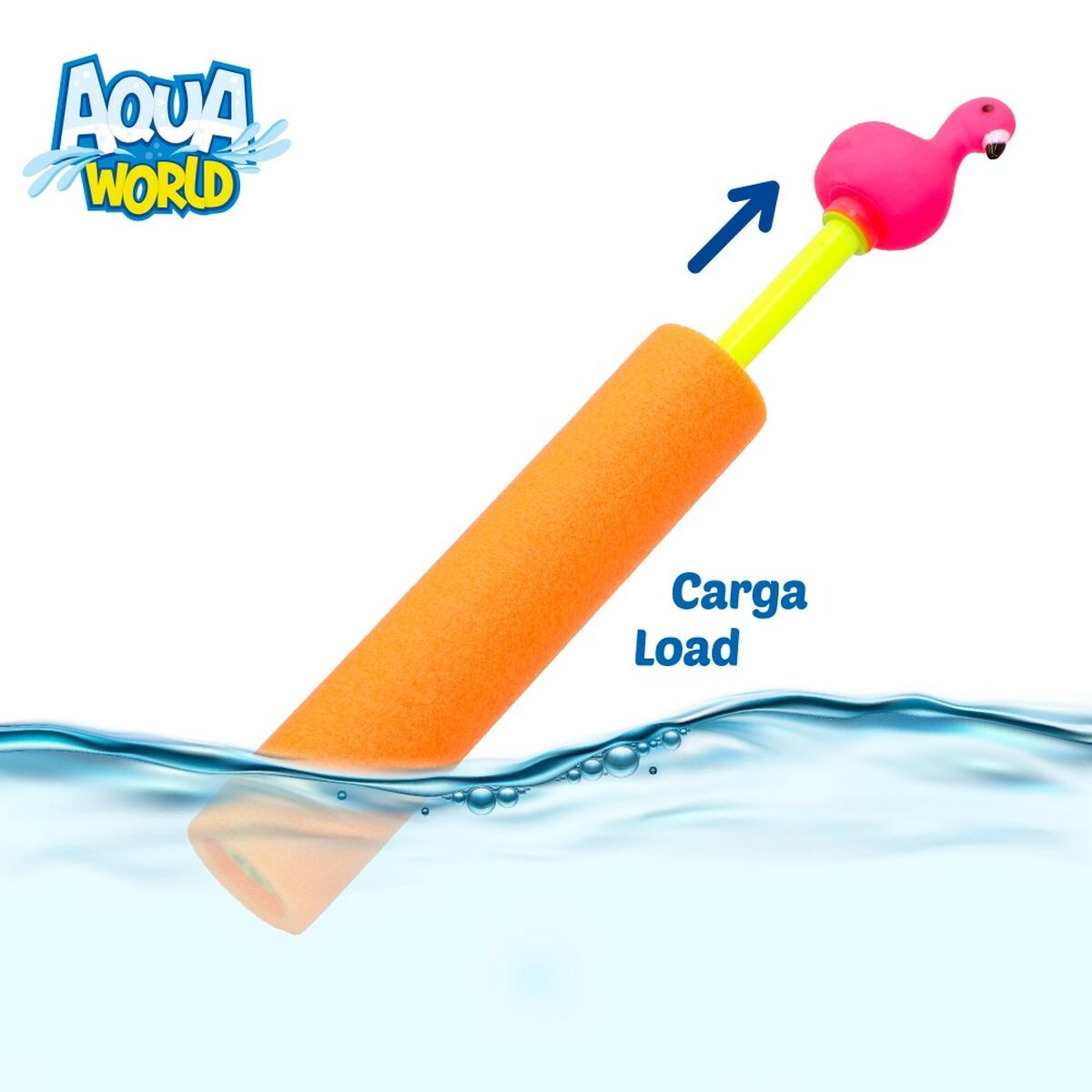 Pistol de apă Colorbaby Flamingo roz 80 ml 30 x 5 x 5 cm (24 Unități) - Jucarii si jocuri, În aer liber și sport