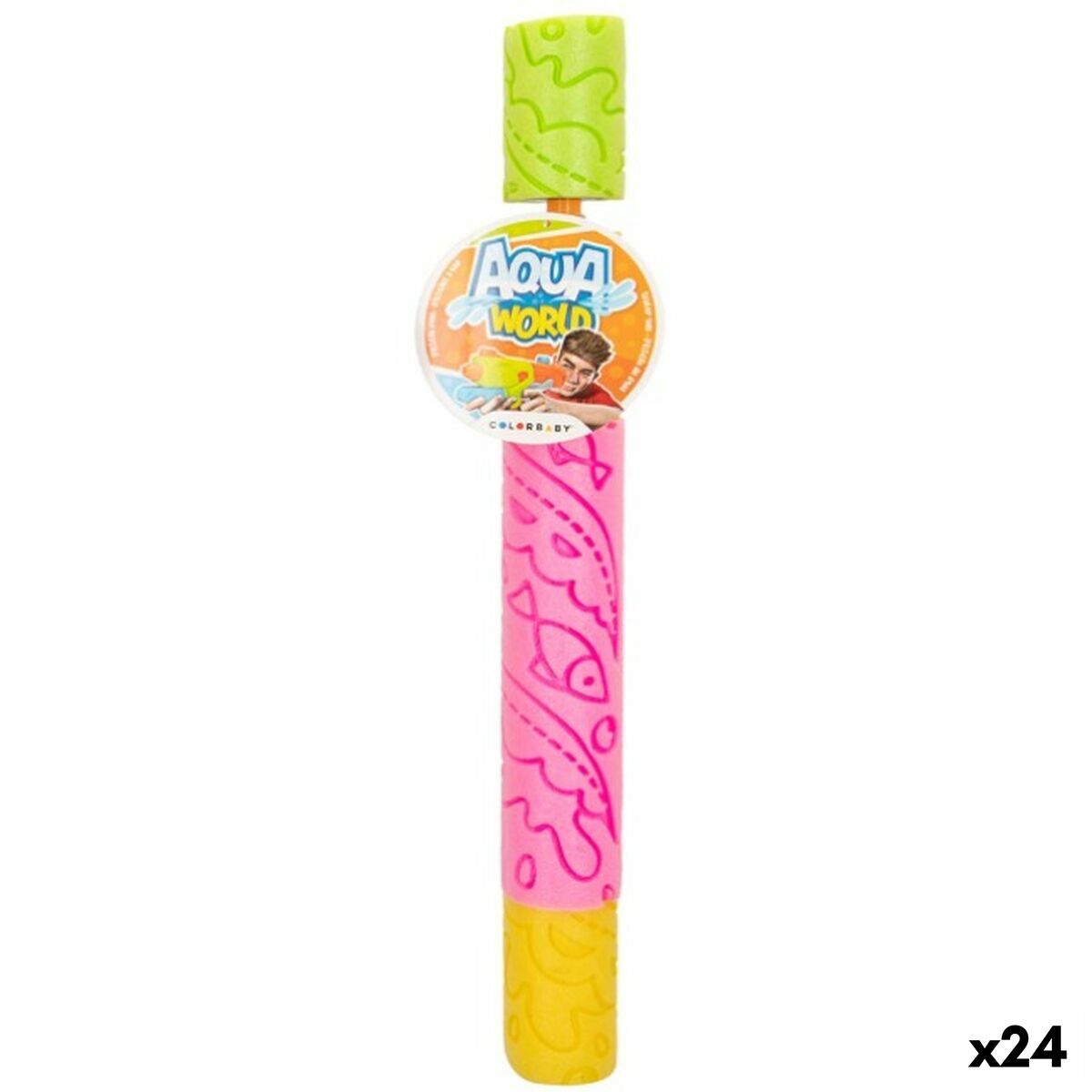 Pistol de apă Colorbaby 46 x 5 x 5 cm (24 Unități) - Jucarii si jocuri, În aer liber și sport