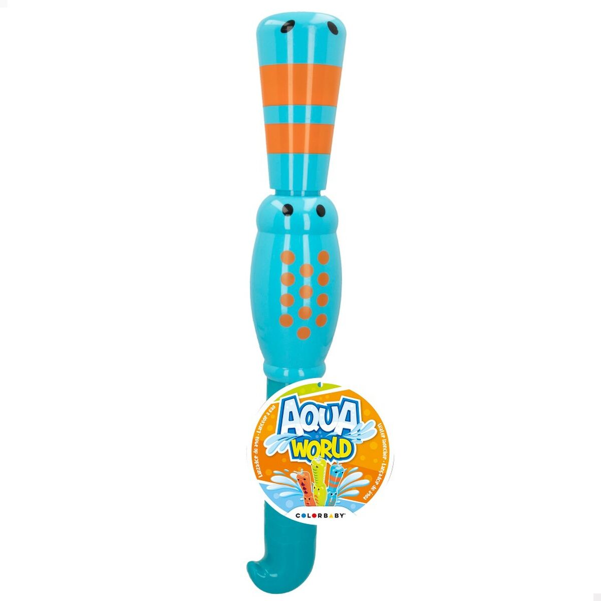 Pistol cu Apă Colorbaby AquaWorld 54,5 x 8,5 x 8,5 cm (9 Unități) - Jucarii si jocuri, În aer liber și sport
