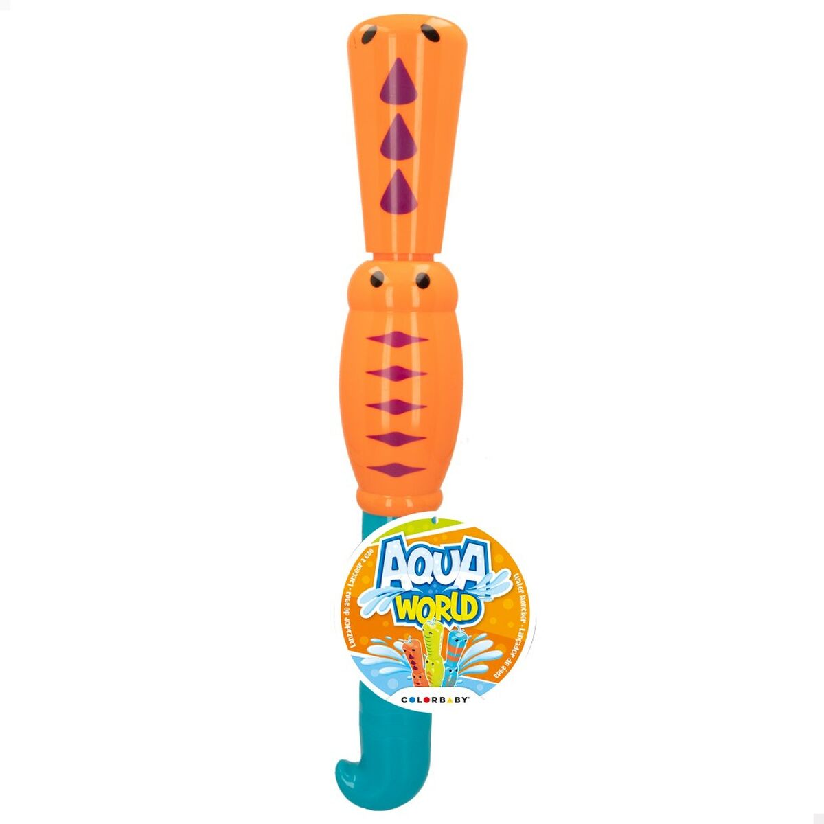 Pistol cu Apă Colorbaby AquaWorld 54,5 x 8,5 x 8,5 cm (9 Unități) - Jucarii si jocuri, În aer liber și sport