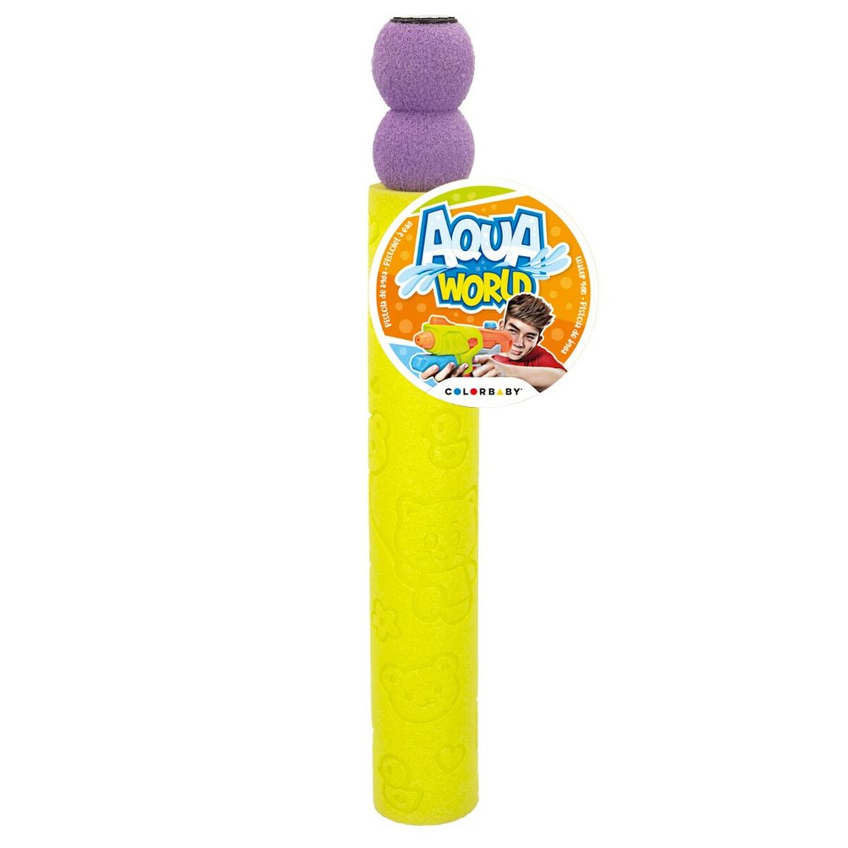 Pistol de apă Colorbaby AquaWorld 43,5 x 6 x 6 cm (16 Unități) - Jucarii si jocuri, În aer liber și sport