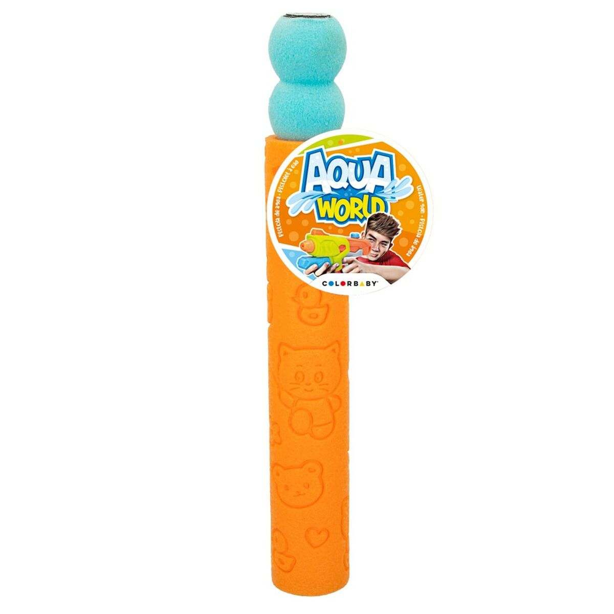Pistol de apă Colorbaby AquaWorld 43,5 x 6 x 6 cm (16 Unități) - Jucarii si jocuri, În aer liber și sport