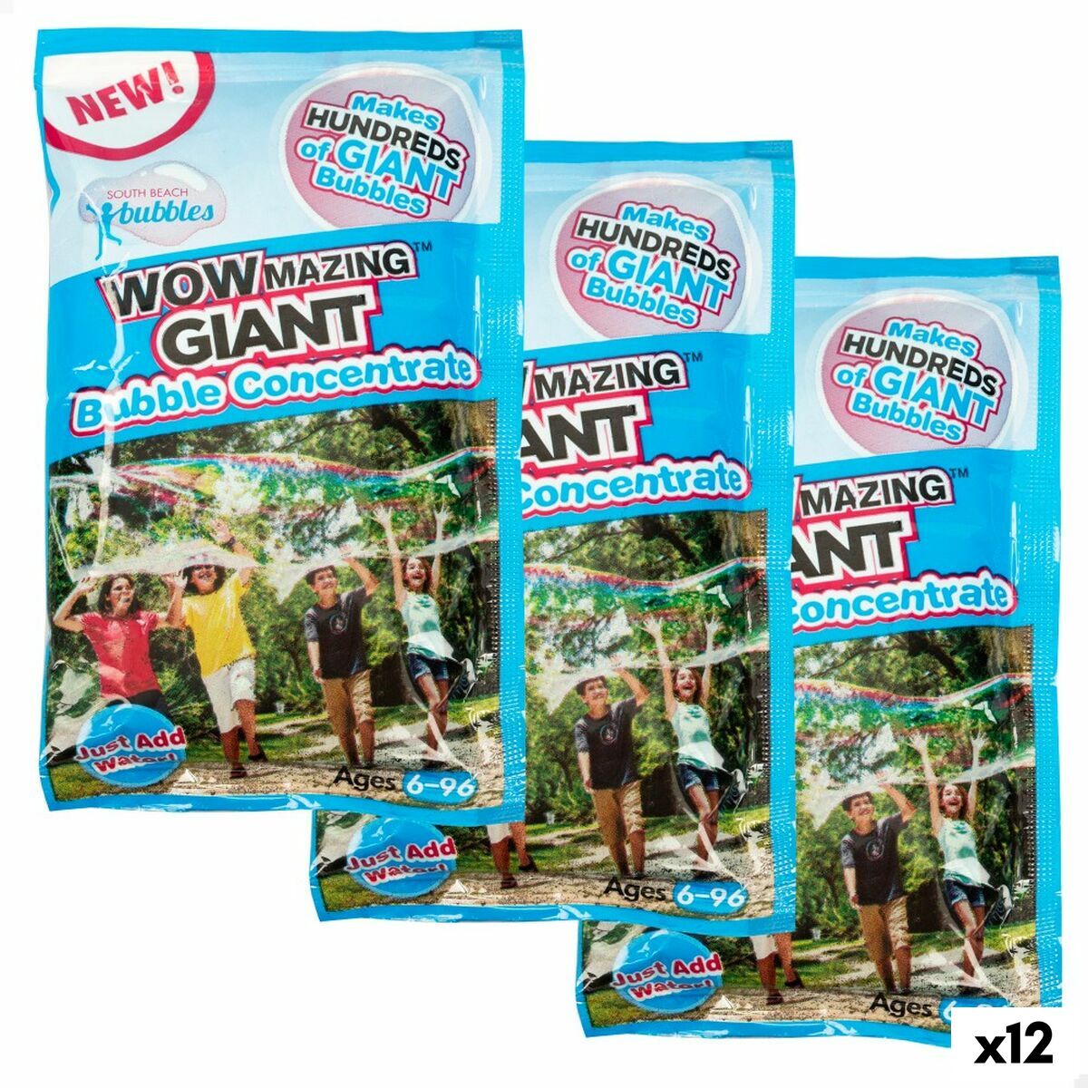 Săpun lichid pentru săpunieră cu pompă WOWmazing 7,5 x 13,5 x 2 cm (12 Unități) - Jucarii si jocuri, În aer liber și sport
