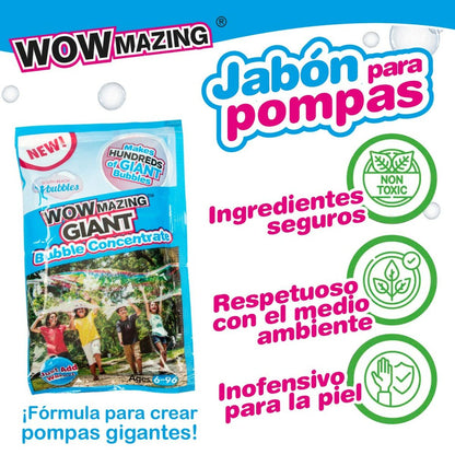 Săpun lichid pentru săpunieră cu pompă WOWmazing 7,5 x 13,5 x 2 cm (12 Unități) - Jucarii si jocuri, În aer liber și sport