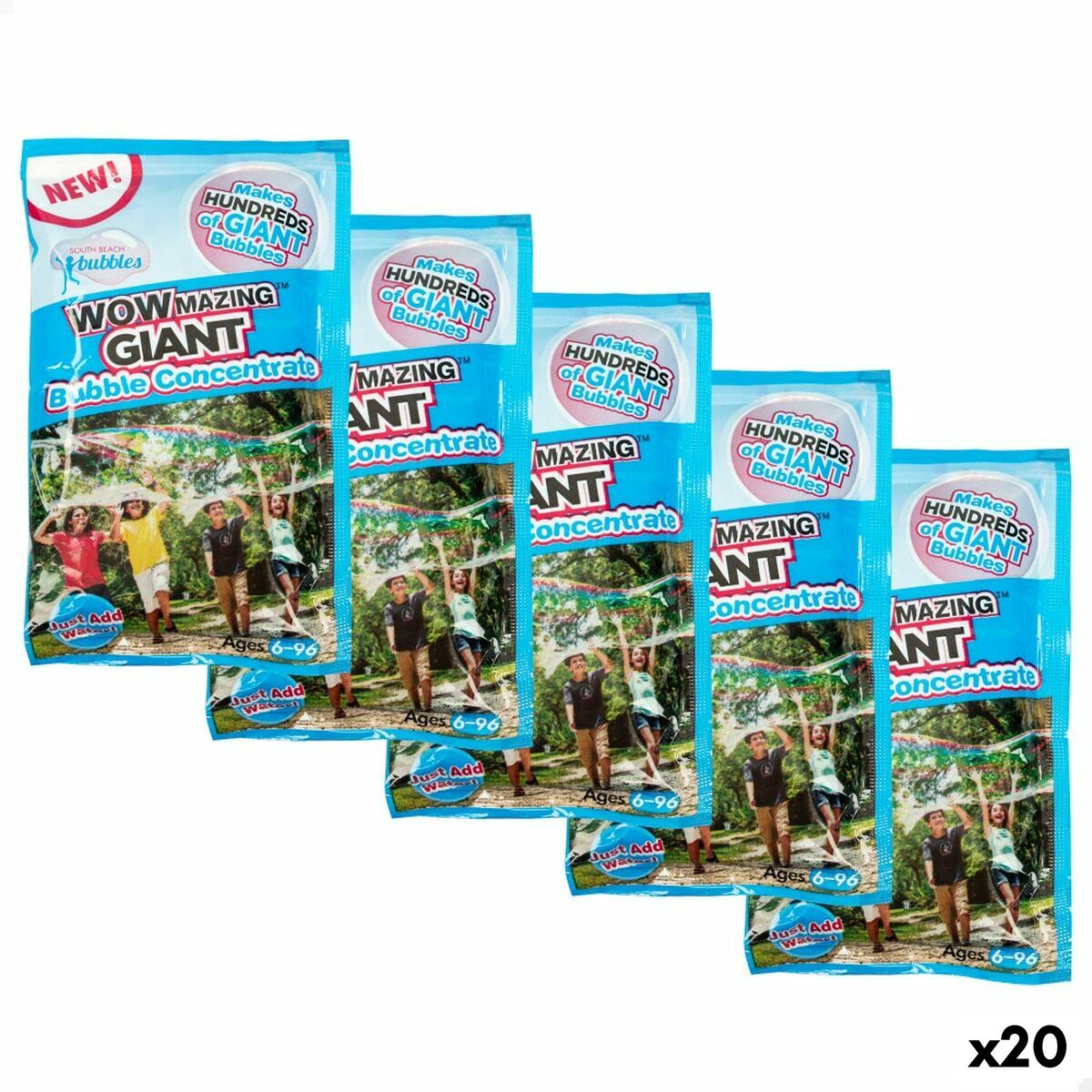 Săpun lichid pentru săpunieră cu pompă WOWmazing 7,5 x 13,5 x 2 cm (20 Unități) - Jucarii si jocuri, În aer liber și sport