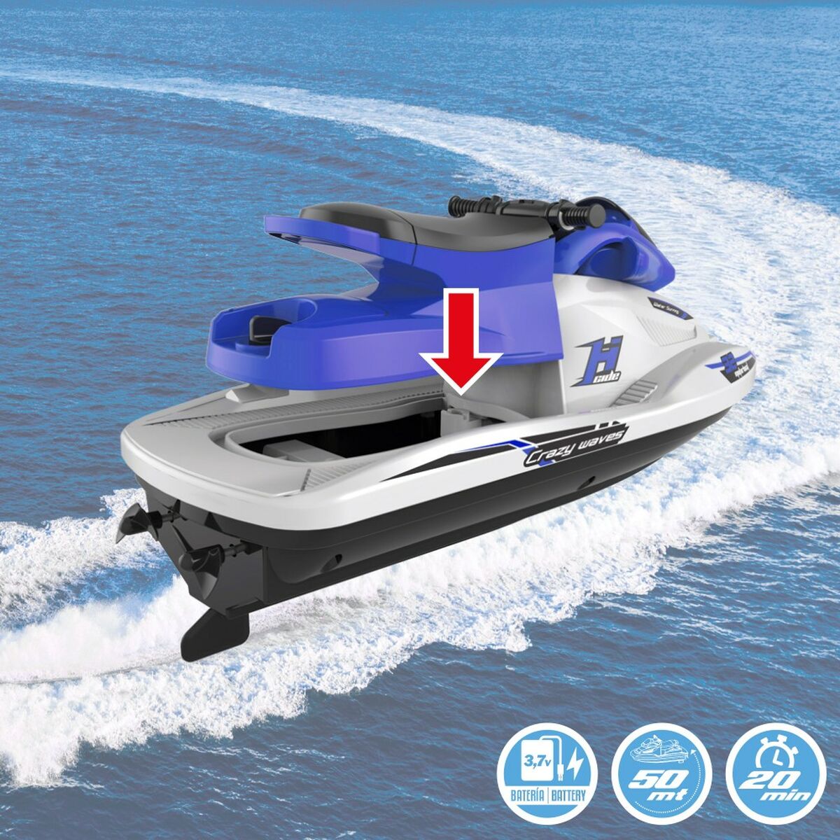 Jet ski de jucărie Colorbaby (2 Unități) - Jucarii si jocuri, Vehicule
