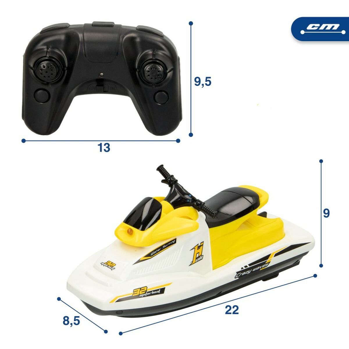 Jet ski de jucărie Colorbaby (2 Unități) - Jucarii si jocuri, Vehicule