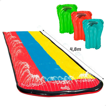 Tobogan acvatic 200 x 12 x 480 cm Multicolor - Jucarii si jocuri, În aer liber și sport