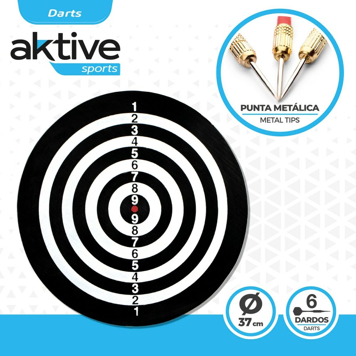 darts Aktive Ø 37 cm - Sport și în aer liber, Darts și ținte