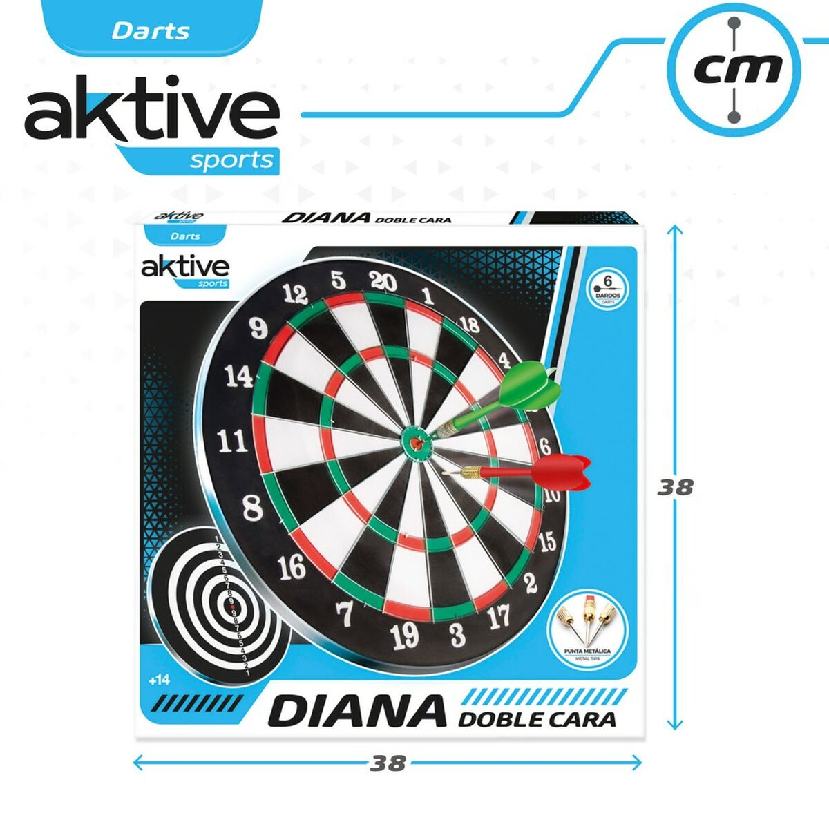 darts Aktive Ø 37 cm - Sport și în aer liber, Darts și ținte
