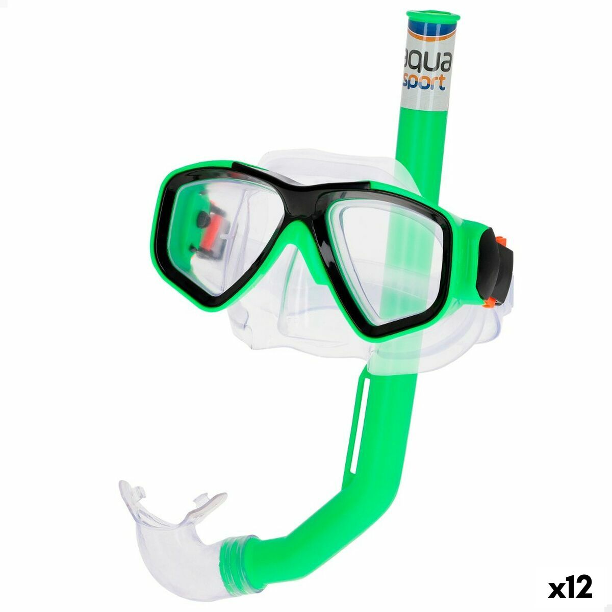 Ochelari de Scufundare cu Tub Colorbaby Aqua Sport Infantil (12 Unități) - Sport și în aer liber, Sporturi acvatice