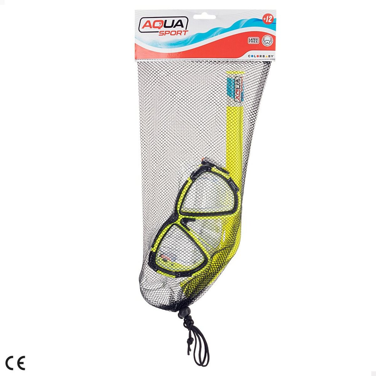 Ochelari de Scufundare cu Tub Colorbaby Aqua Sport Adulți (6 Unități) - Sport și în aer liber, Sporturi acvatice