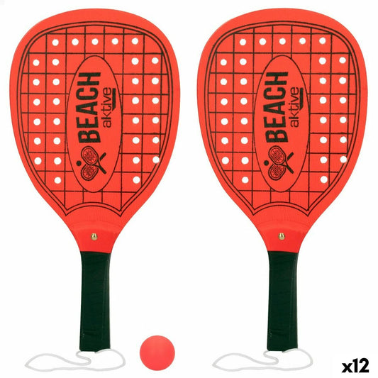 Palete de Plajă cu Minge Aktive 20 x 40 cm (12 Unități) - Jucarii si jocuri, În aer liber și sport