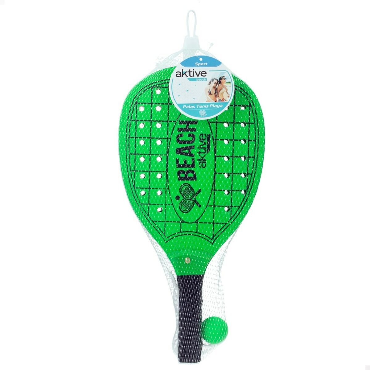 Palete de Plajă cu Minge Aktive 20 x 40 cm (12 Unități) - Jucarii si jocuri, În aer liber și sport